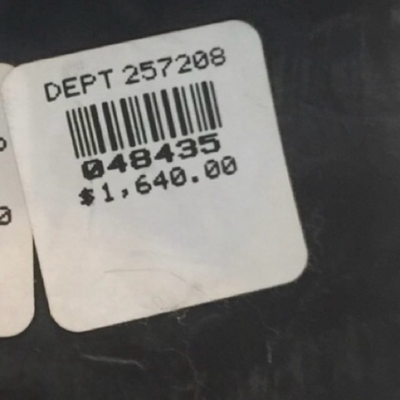 Dior black leather studded logo strap biker b - Picture 13 of 13